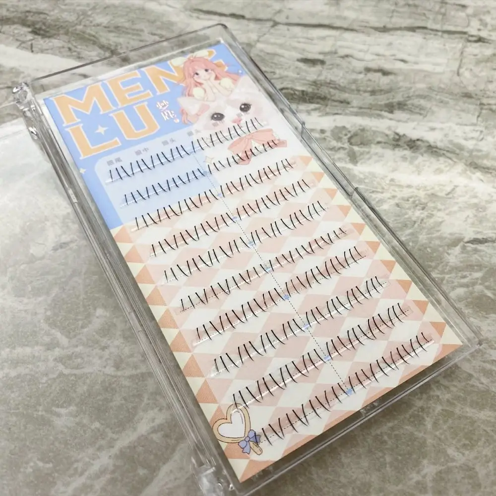 Koreanische Untere Wimpern 3D Nerz Natürliche Gefälschte Wimpern Wimpern Verlängerung Simulation Katze Krallen Falsche Wimpern Frauen Mädchen