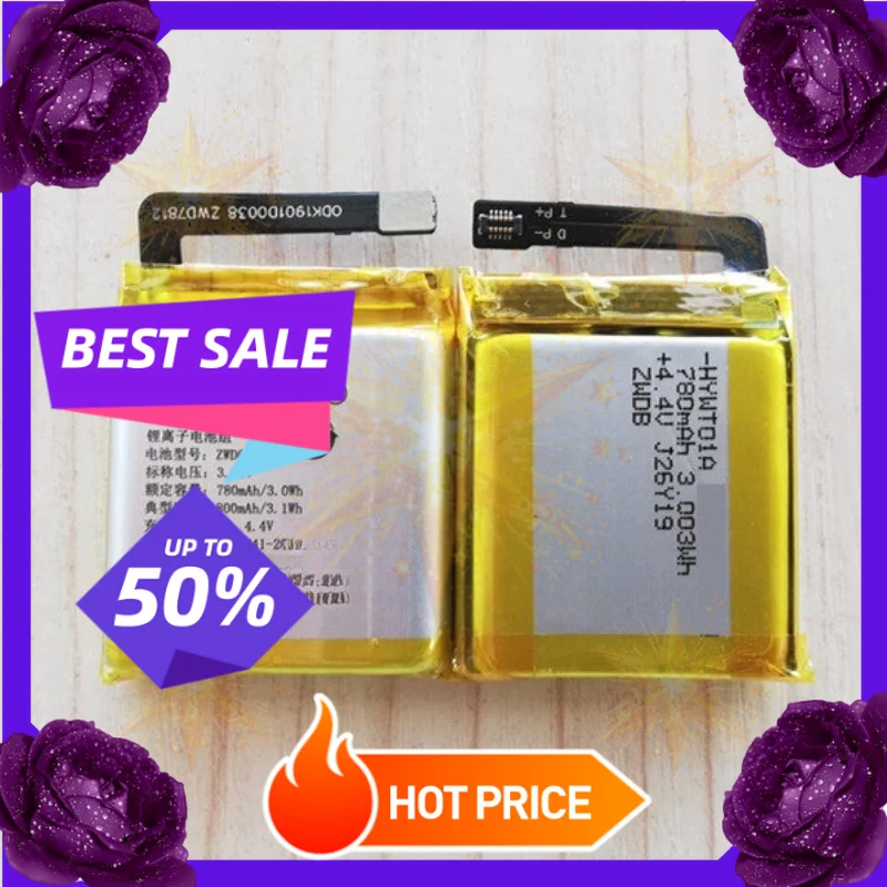 SWZY 780mAh ZWD632832H Battery for 360 Smart Watch 8X W910 W915 P1 W920 M1 W915 SE5 W901 WA10/9X HYWT03B Battery