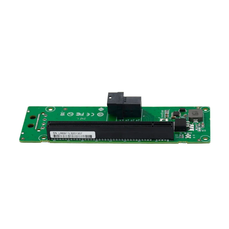 PCIe x4 single port slot adapter card 1 SFF-8643 to slot adapter card 15Pin power socket