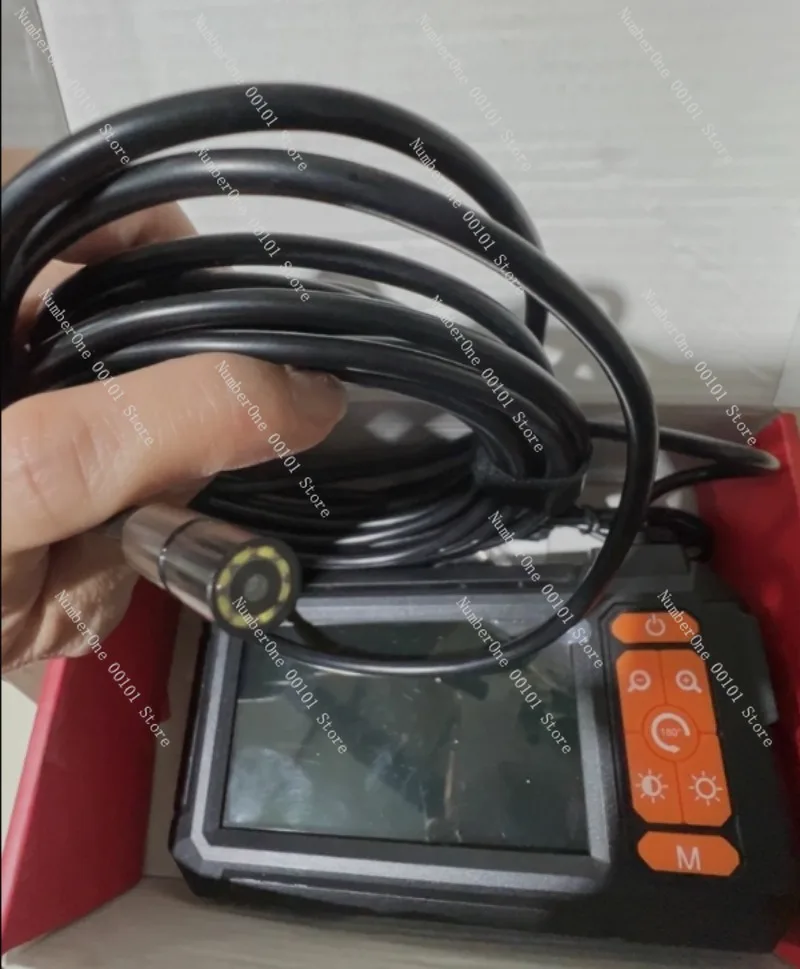 Industrial Pipe Endoscope Camera, for Sewer Dredging & Automotive Engine Maintenance Inspection