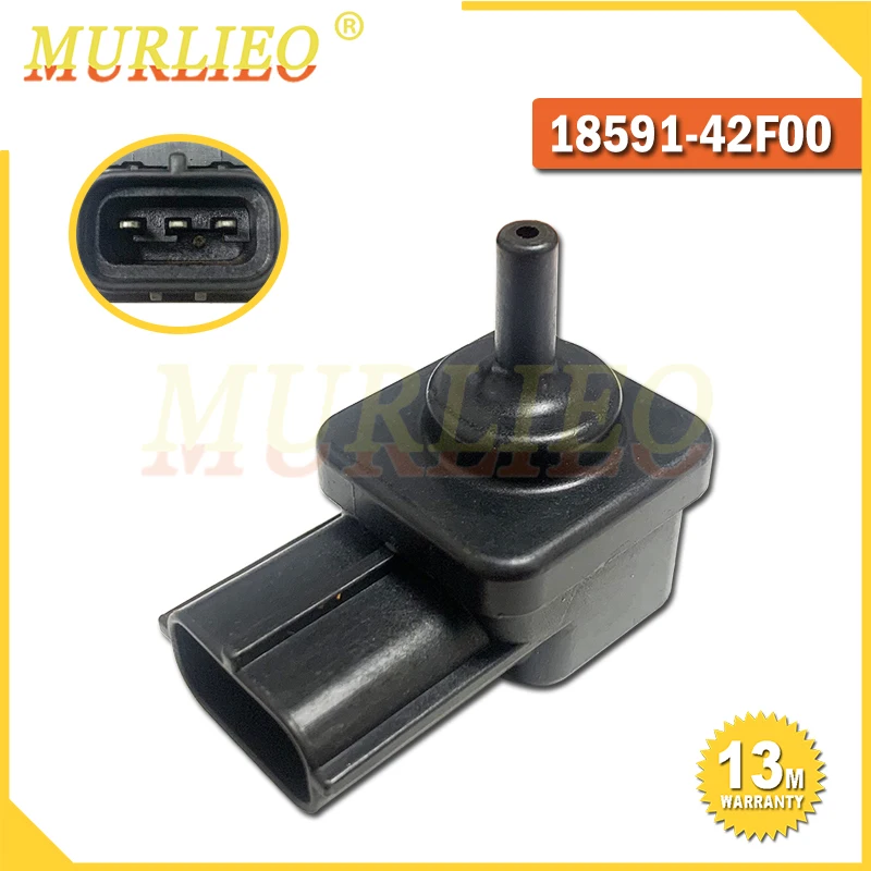 1859142F00 Sensor de presión de flujo másico de aire para Suzuki accesorio con mapa para C50 C90 Intruder 800 Vstrom 1000 2002-2012 18591-42F00