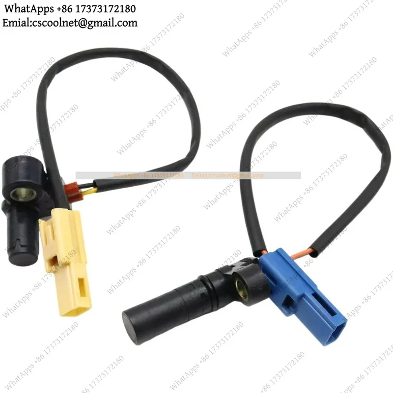 k3 2pcs Transmission Output Input Speed Sensor 09G927321B 09M927321B For VW Jetta Tiguan Beetle Golf Car Repair Kit