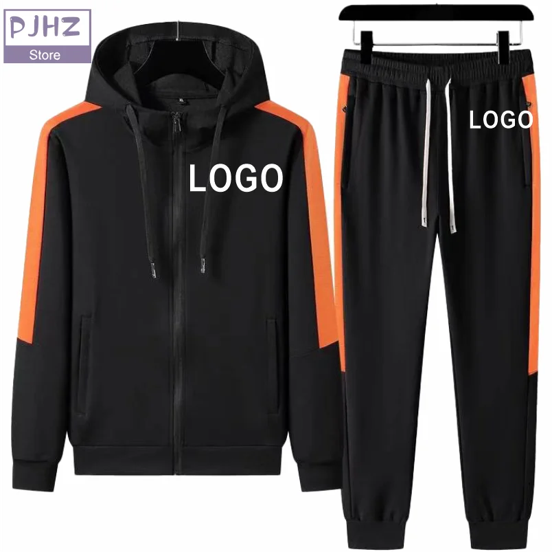 

Autumn Cotton Sport Hoodie Pants Men's And Women's Same Couples Hoodie Casual Morning Running Hoodie Custom Print Logo