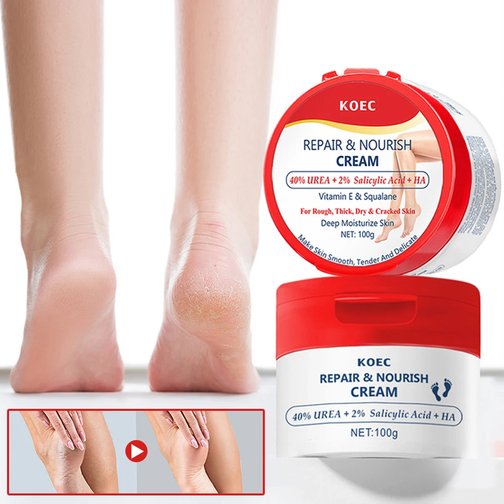 

100g Ureas Cream For Feet Moisturizing Nourishing Foot Cream Intensives Cracked Heel Repair Cream For Skin Repair