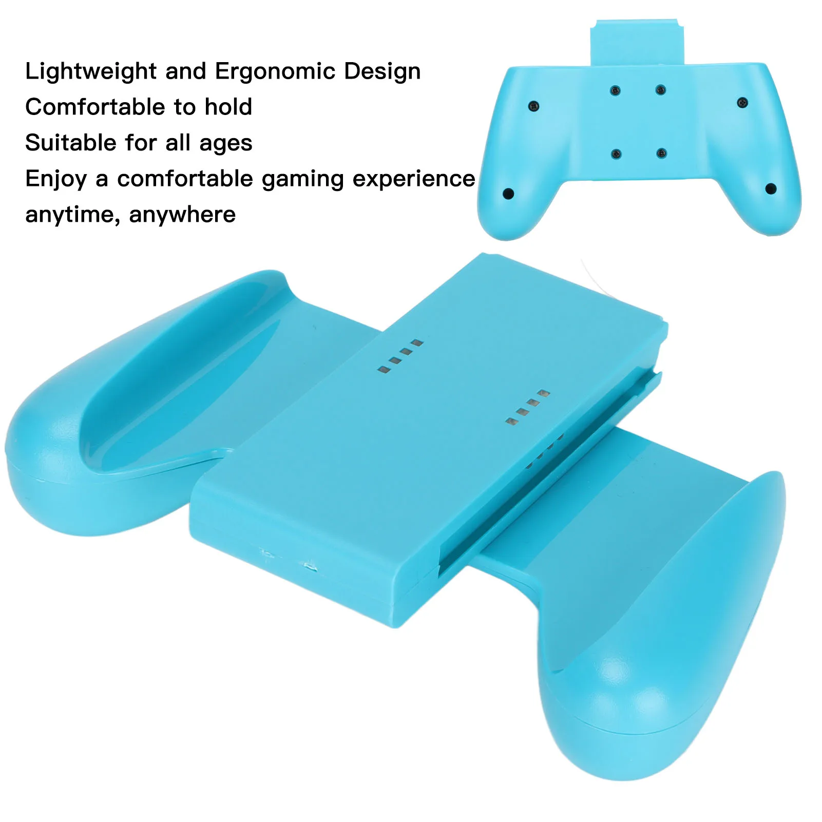 Controller Hand Grip Lightweight Ergonomic Game Remote Control Holder for Nintendo Switch Joycon Remote Control Holder