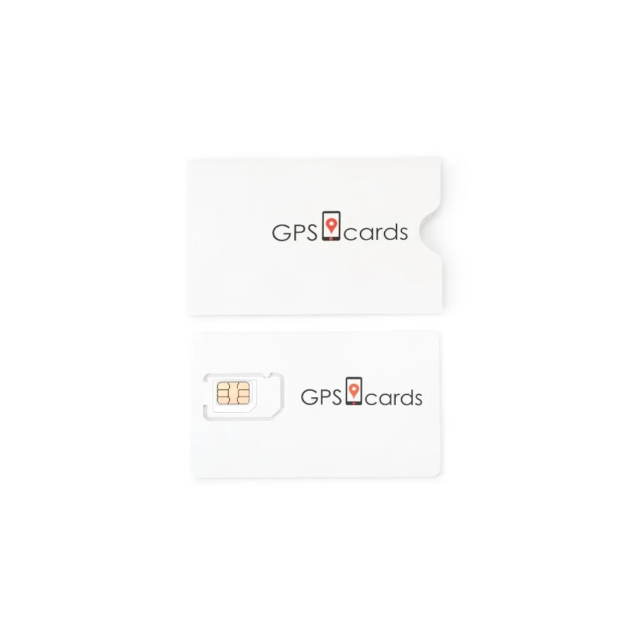 

Wide Network Coverage US 10 Preloaded GPS.cards Tracking Device Sim Card