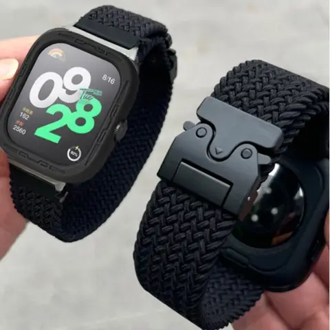 20mm 22mm watch Strap For Xiaomi Redmi watch 5 active/5 lite accessories smartwatch Parachute bracelet for Xiaomi watch S4 3 2 1