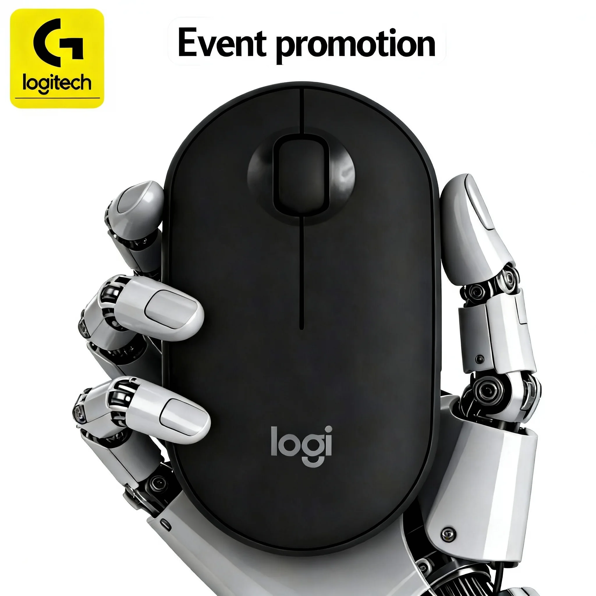 

[Долговечность батареи] Беспроводная мышь Logitech M350: сверхдлительное время работы от батареи, не требует частой замены батареек.