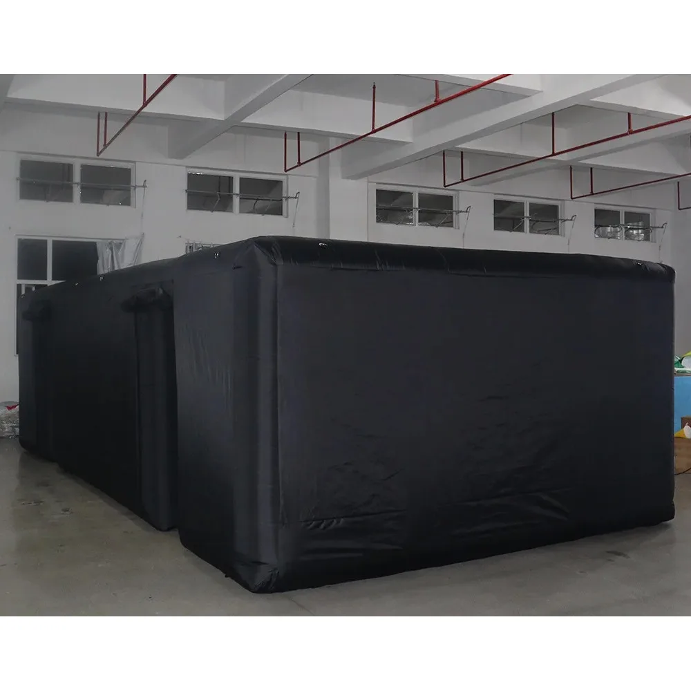 Fast Air Ship To Door,Outdoor Halloween Maze,2026 Customized Inflatable Maze Haunted House Laser Tag Games For Sale