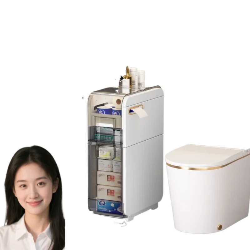 

Toilet bathroom toilet crevice locker