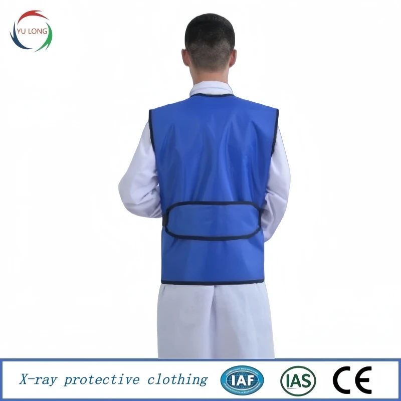 Long Lead Vest 0.35/0.5mmpb X-Ray Radiation Protection Lead Apron CE Certified Radiology CT Dental Nuclear Shielding Garment