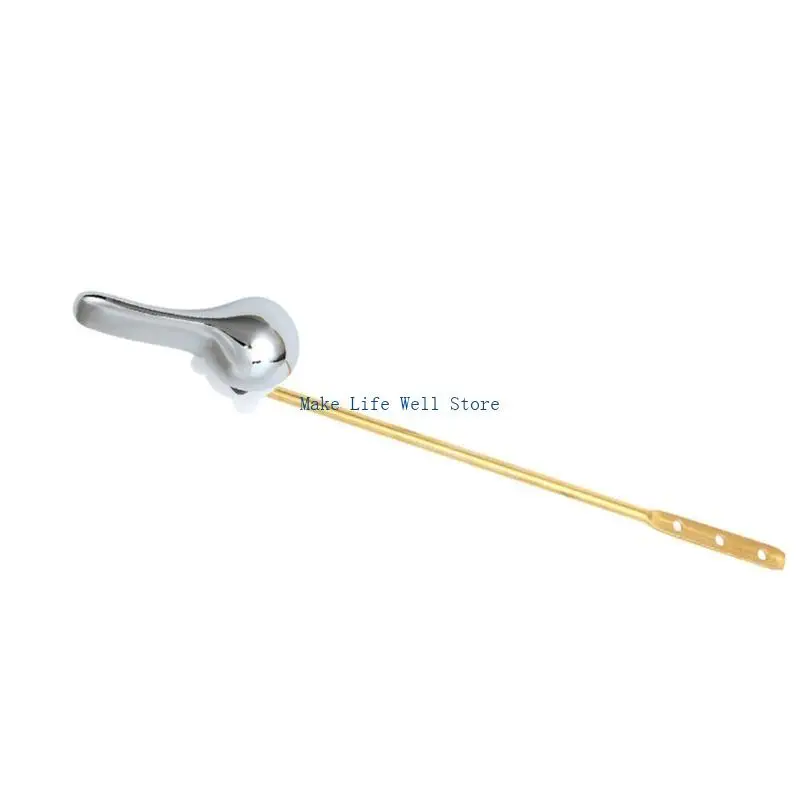  Multifunctional Chromes Toilet Tanks Lever High Strength Sturdy Zines Alloy Handle Bathroom Accessory for Household Use