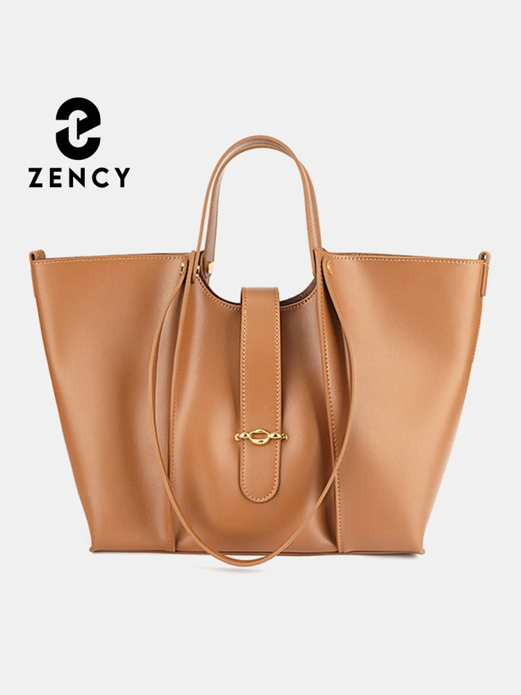 Zency Ladies Bag Luxury Brand Soft Geniune Leather Women Handbag Big Capacity for Shopper Travel Big Purses Bolso Mujer