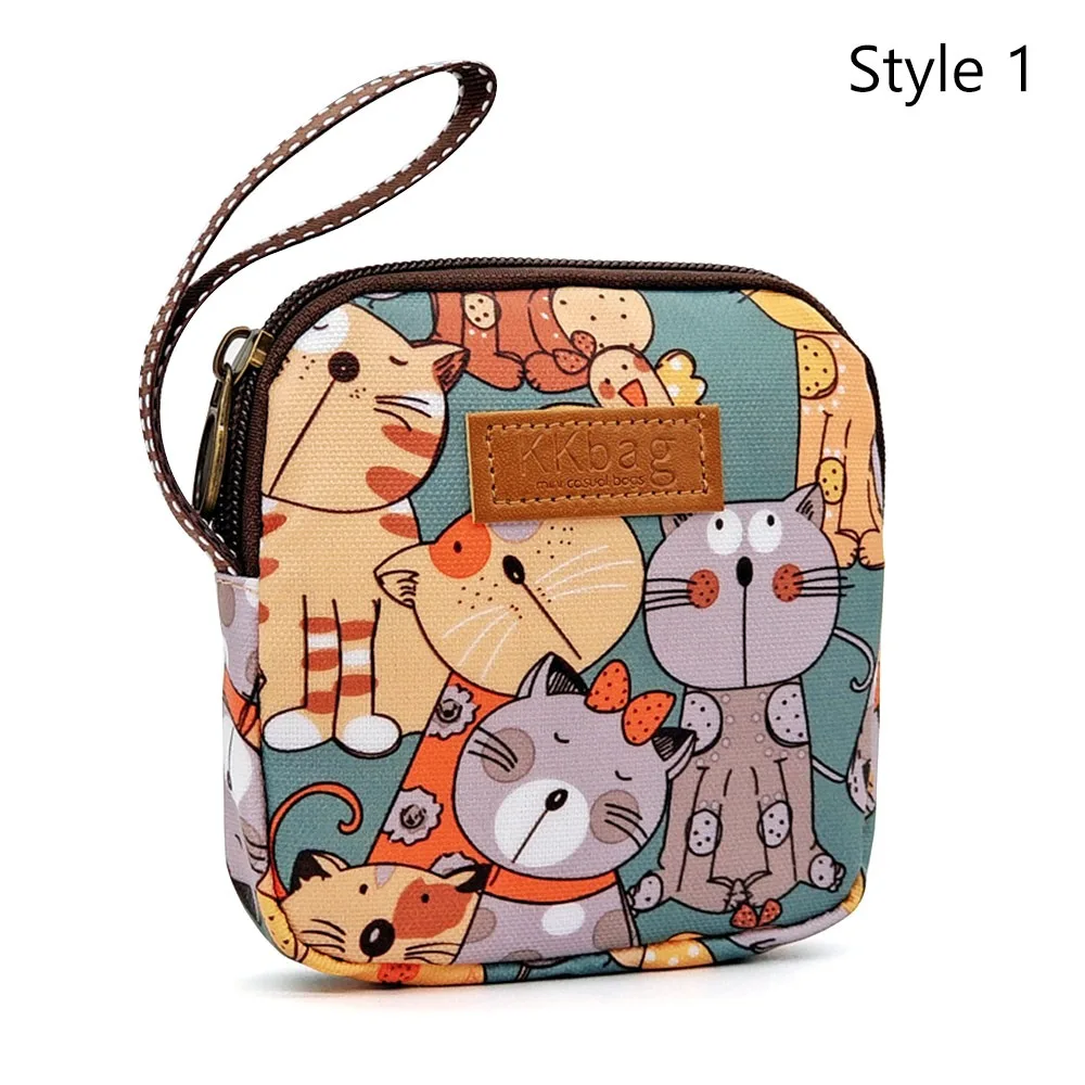 New Cartoon Animals Wallet Portable Lightweight Coin Purse Money Bags