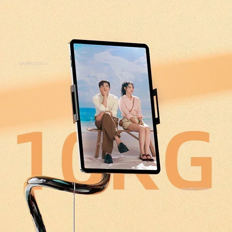 Support de téléphone 128cm, support paresseux, appui-tête, lit 360, bras longs flexibles, support à pince pour IPhone Samsung et appareil 3.5 ~ 6.7 pouces