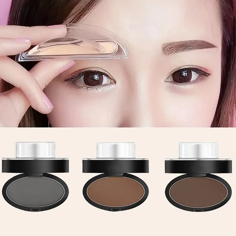 Makeup Tool Quick Make Up Coloring Eye Brow Tint Eyebrow Powder Palette Eyebrow Powder Stamp Eyebrow Seal Stamp Brow Stamps