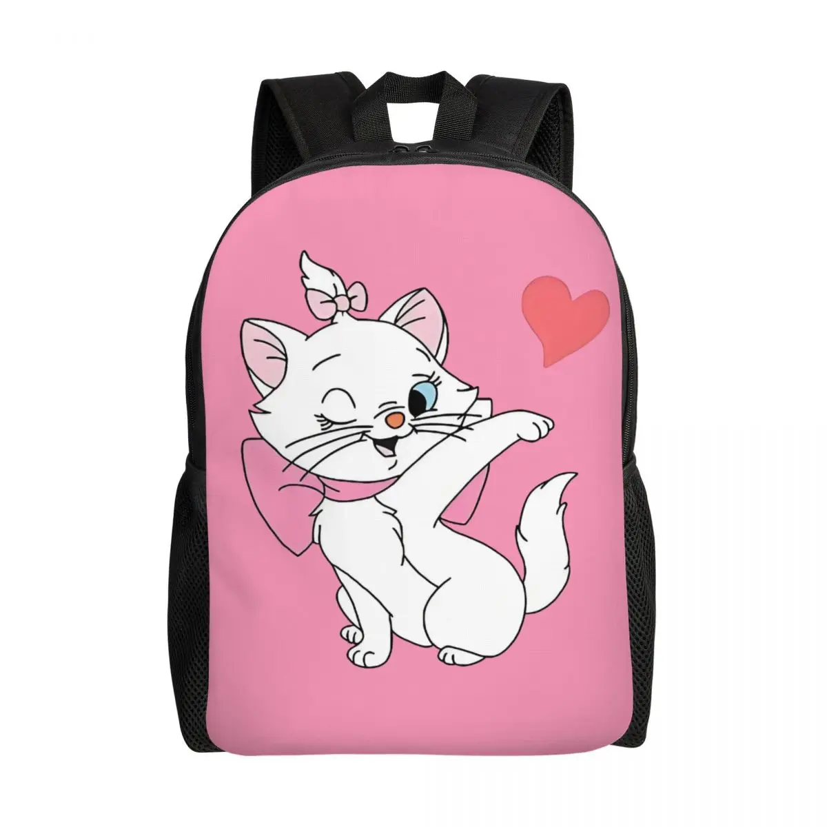 

Рюкзак с 3D принтом M-Marie Cat Cartoon для мальчиков и девочек, дорожные сумки для колледжа и школы, женские и мужские сумки для книг, подходит для 15-дюймового ноутбука