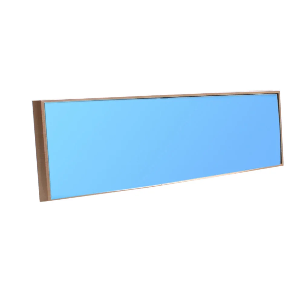 

Universal Car Rear View Mirror 280mm Wide Angle Blue Glass Panoramic Anti-Dazzling Interior Rearview Mirror Large Vision