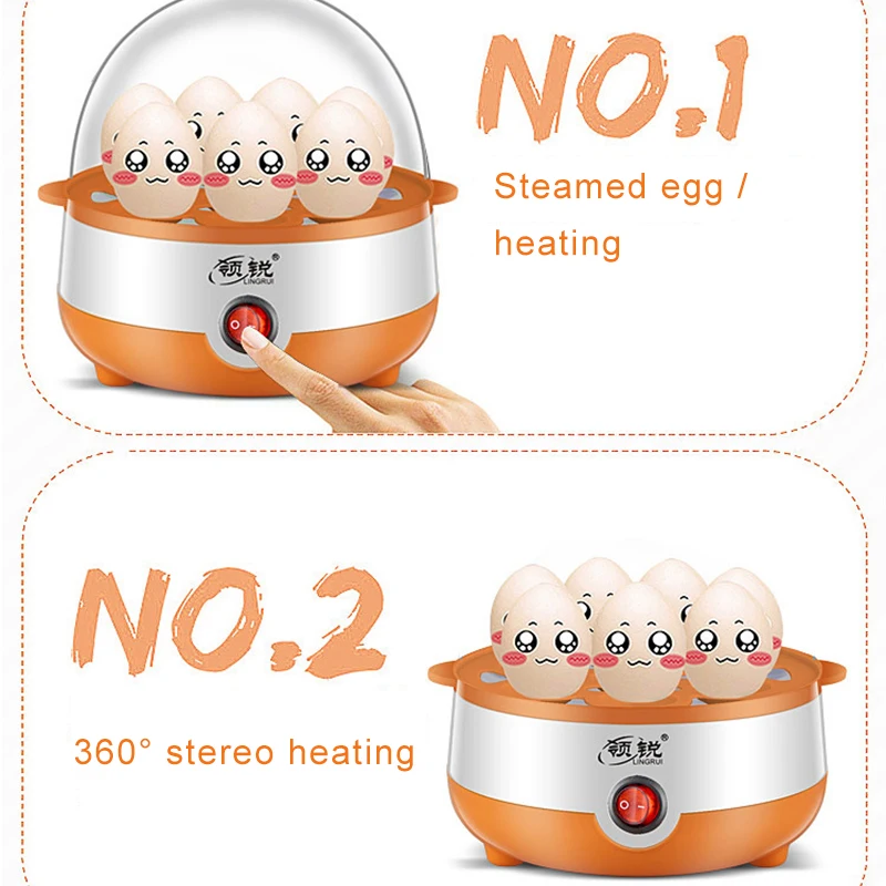 متعددة الوظائف طباخ البيض الكهربائي السريع السيارات قبالة عام 7 البيض المرجل باخرة عجة أدوات الطبخ أواني المطبخ الإفطار