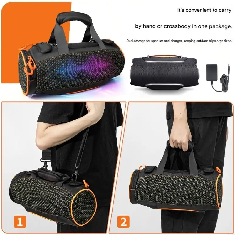 Portable Travel Carrying Protective Case for Xtreme5 EVAs Hard Storage Bag with Shoulder Straps H8WD