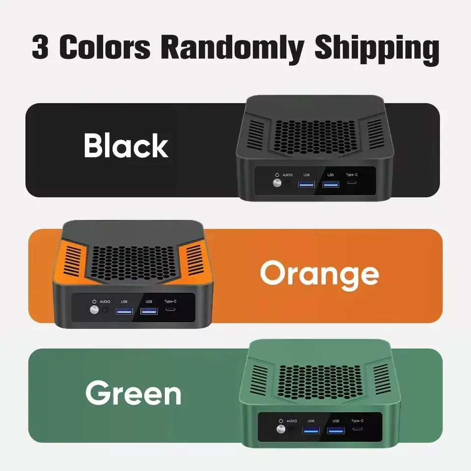 New Cheap Gaming Mini PC TOPC AMD Ryzen 9 8945HS R7 8845HS USB4.0 Dual LAN 2xDDR5 PCIe4.0 Windows 11 Pocket Mini Computer WiFi6E