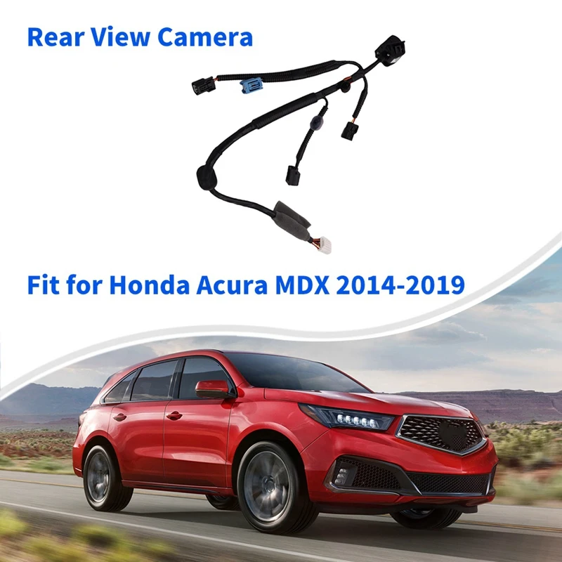 Car Rear View (Wide) Camera Assembly Fit For Honda Acura MDX 2014-2019 39530-TZ5-A11 1 Piece Automotive Supplies Black