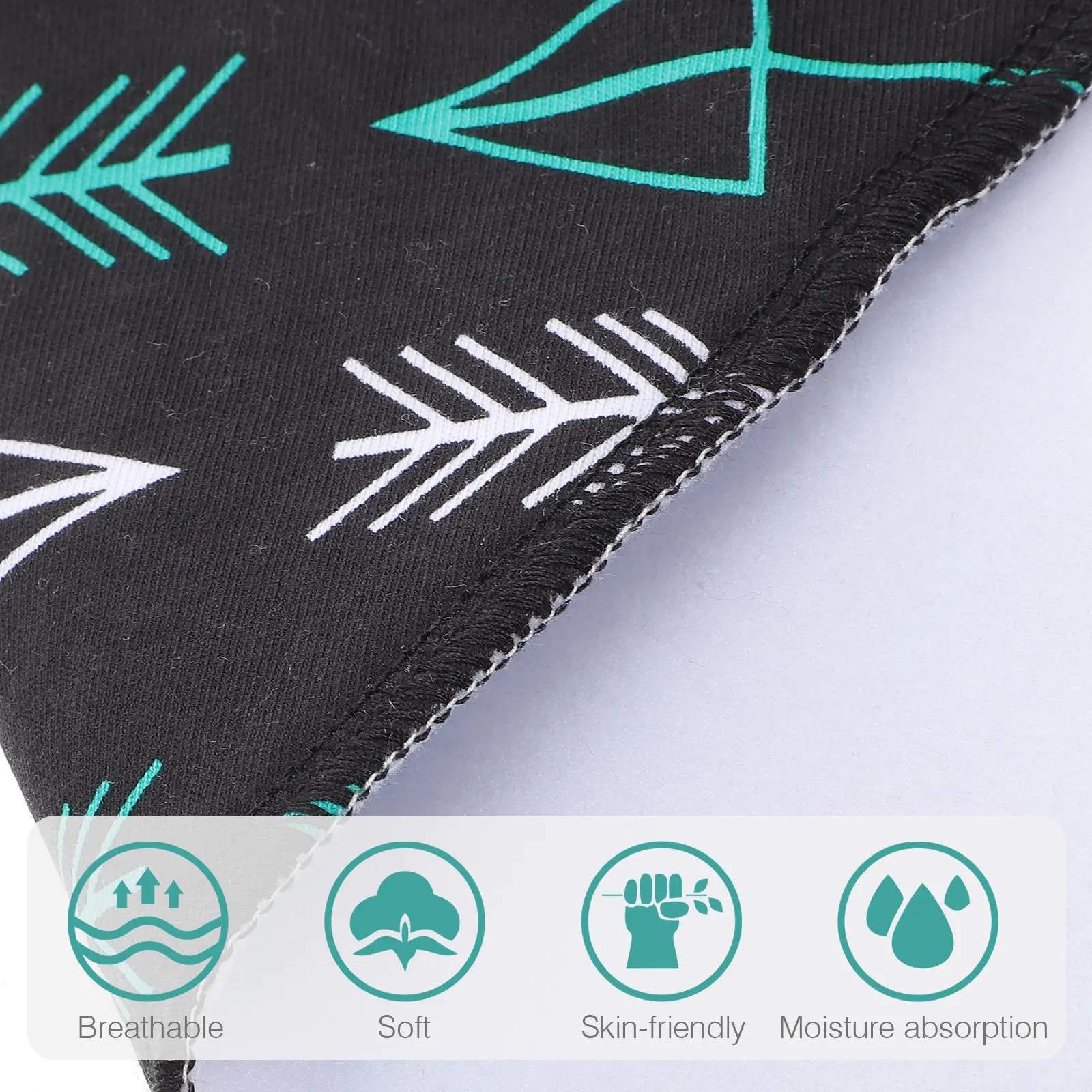 

4Pcs Waterproof Bib Baby Cotton Bandana Drooling Feeding Protector Lightweight Skin-Friendly for Toddlers Newborns Mealtime