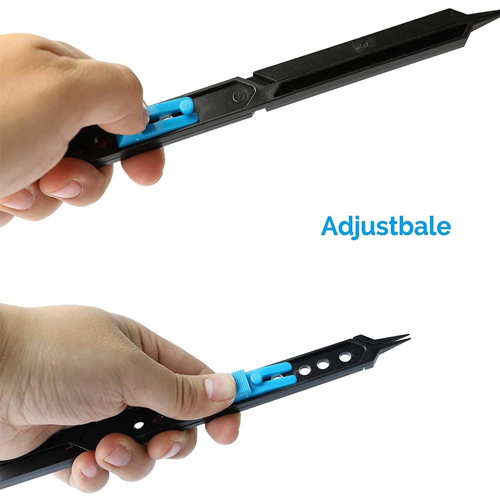 Alat Gambar Pembagi Skala Proporsional 25.4Cm untuk Seniman Alat Pengajaran Lukisan Plastik Dapat Disesuaikan Penggaris Siswa