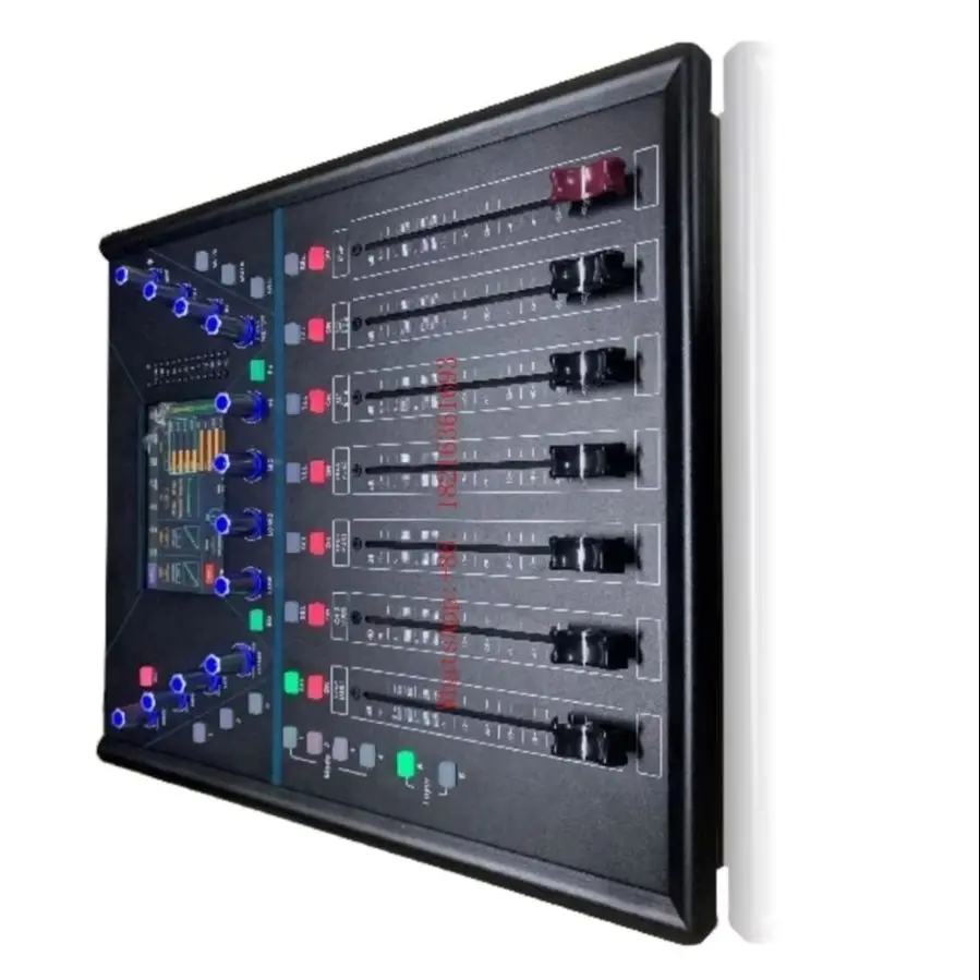 

Цифровой микшер X10 с китайской и английской операционными системами, подходит для выступлений, профессиональная звуковая консоль