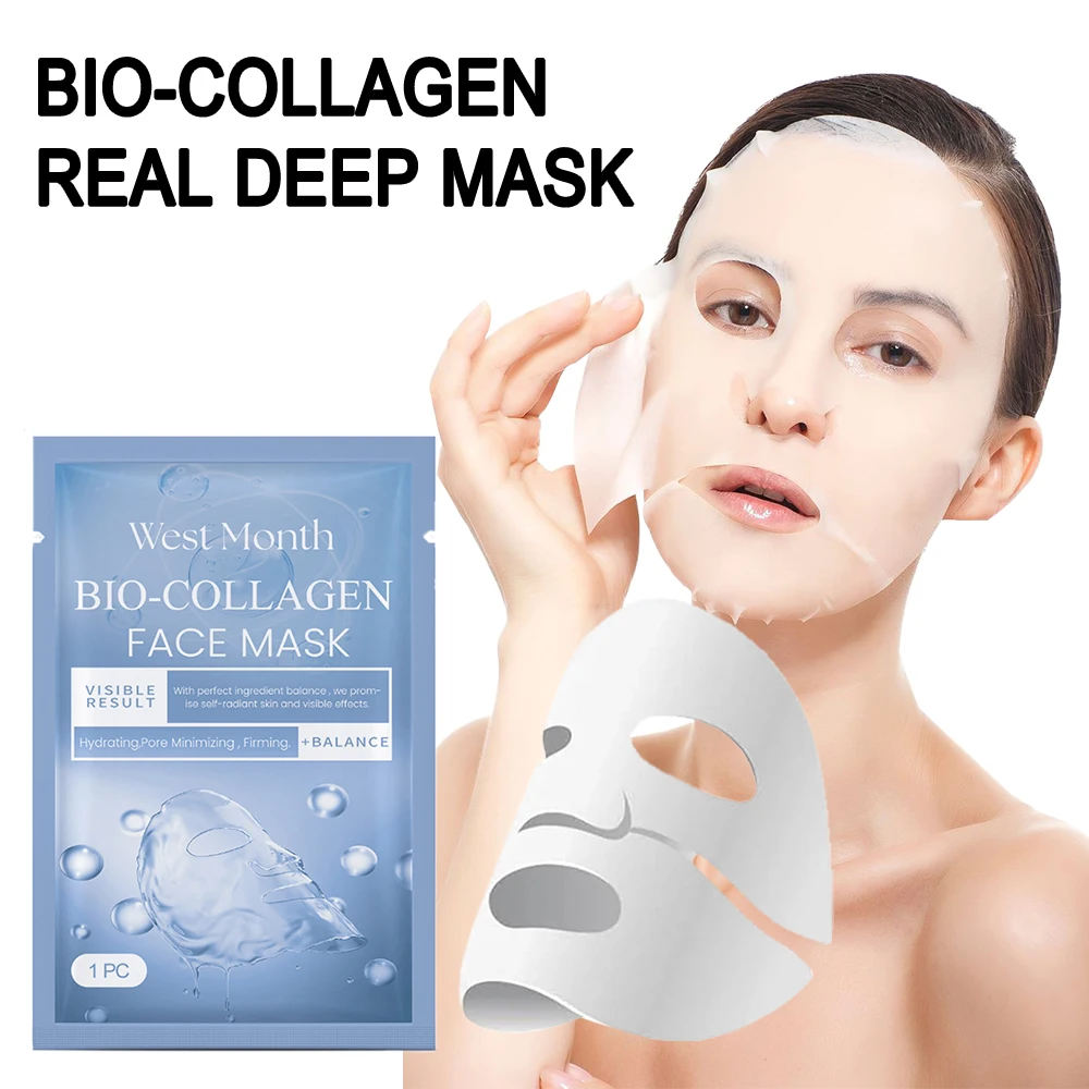 

Collagen Mask Deep Hydrating Elastic Firming Skin Brightening Skin Moisturizing Mask Skin Brightening Mask