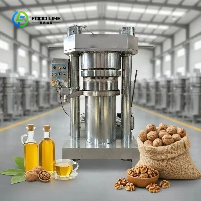 Customized High Performance Hydraulic Oil Press Machine Commercial Cold Press for Peanut Soybean and Sesame Oil