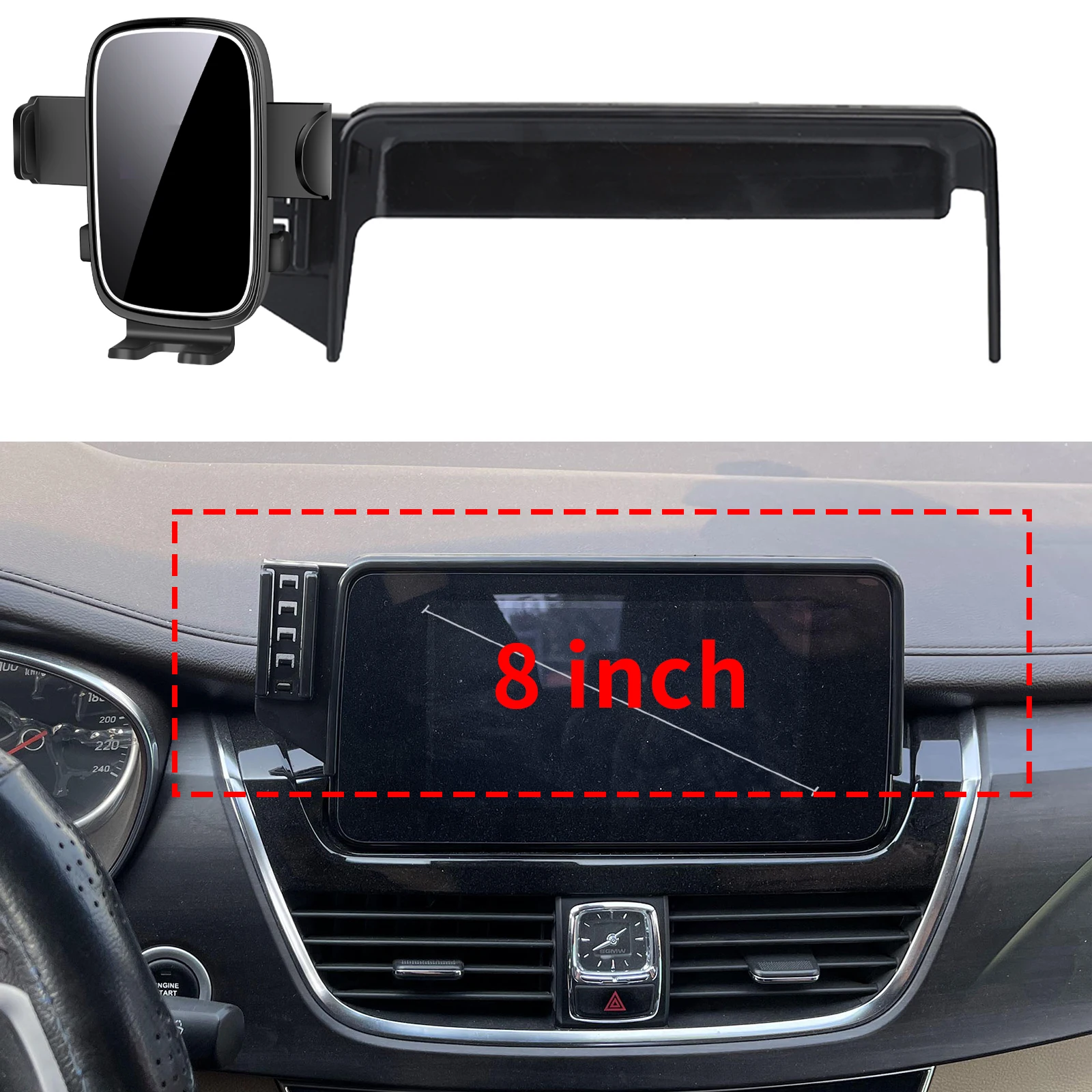 

fit for Chevrolet Groove Captiva 2019 2020-2024 Custom Fit Phone Holder Mount Dashboard Screen Base No Drill Car​​ accessoires