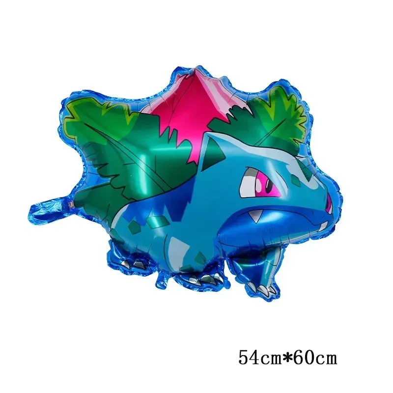 1pcs Pokemon Foil Balloon Pikachu Squirtle Charmander Kids Birthday Decoration Balloon Baby Shower Party Decor Supplies Globos
