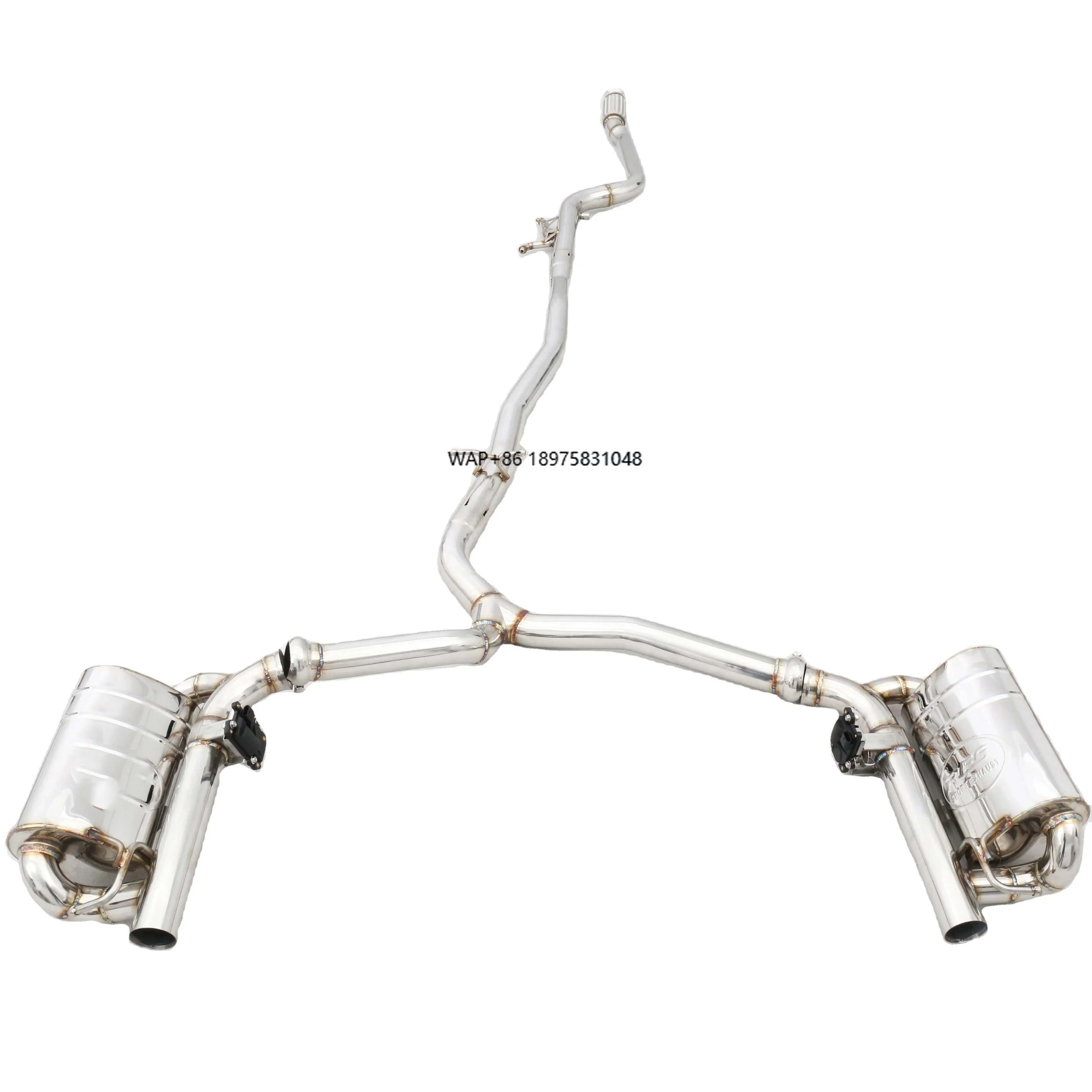 High Performance Stainless Steel 304 Valve Catback Exhaust System for C300 W205