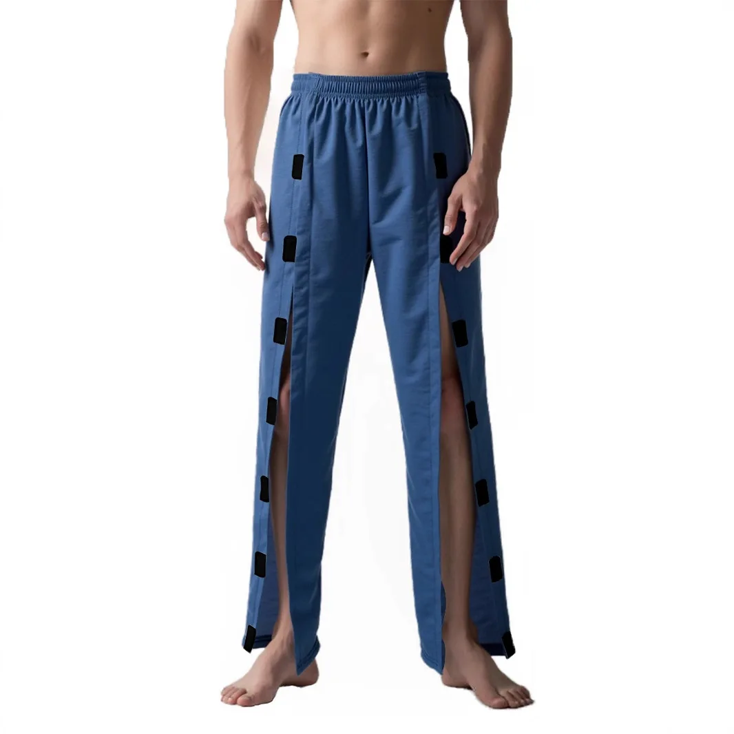 Fractures, Bedridden, Paralyzed Patients, Easy To Wear And Take Off Their Clothes, Nursing Clothes, Yarn Pajamas