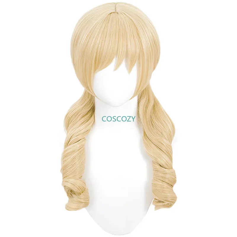 qq38Anime Puella Magi Madoka Magica disfraz ropa peluca uniforme Cosplay Tomoe Mami chica mágica Halloween mujer batalla D