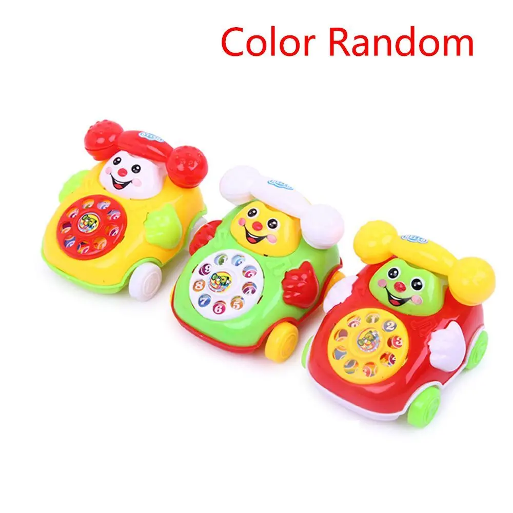 1PC Hot Sale Cartoon Phone Music Gift Educational Kids Toys Developmental