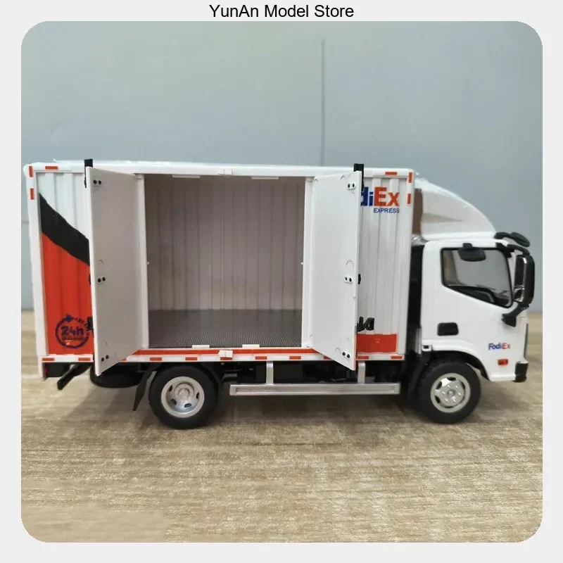 Remote Controlled Express Delivery Car Loading Transport Car Small Cargo Truck Floating Van Small Truck Huina 1:18 Rc Car 12ch