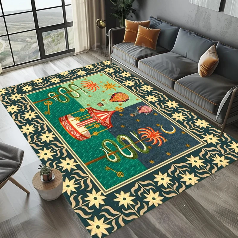 Vintage Pers Avlanma Çiçek Des - Hunting Outdoor Rug incelemesi ve fiyatı