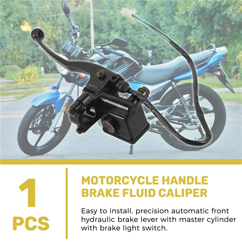 

Необычная ручка мотоцикла, главный суппорт тормозной жидкости для 125Cc YBR 125, цилиндр переднего тормозного гидравлического насоса в сборе