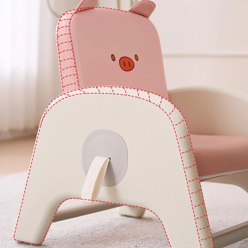 Silla de diseño para niños y madres, muebles de seguridad para comer, Sillas Plegables escolares, auxiliar para habitación de niños, 123A