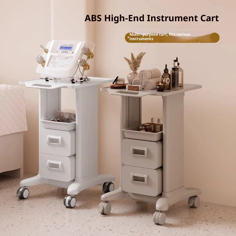 Modern Metal Mobile Beauty Salon Medical Clinic Trolley Cart Storage Rack Tool Organizer Treatment Home Decor Novelty New