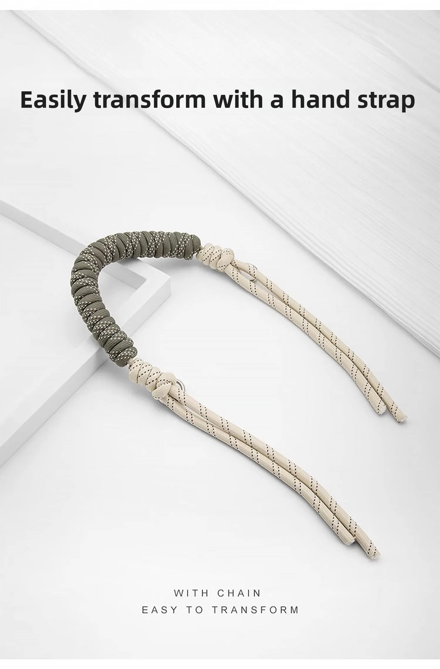 Woven Hand Strap and Underarm Strap Conversion Buckle for Bride a Brace Case S Bag Strap Modification No Damage to Your Bag