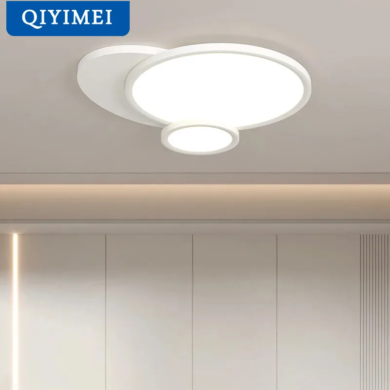 

Circles Living Room Lamps Led Chandelier Lights For Dining Room Kitchen Lamp Indoor Lighting Room Decor Ultrathin Lamps Fixture