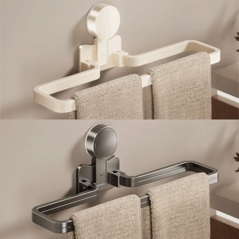

Съемная присоска для полотенец Установка без гвоздей Настенная вешалка для полотенец для ванной комнаты Вешалка для полотенец с одним стержнем