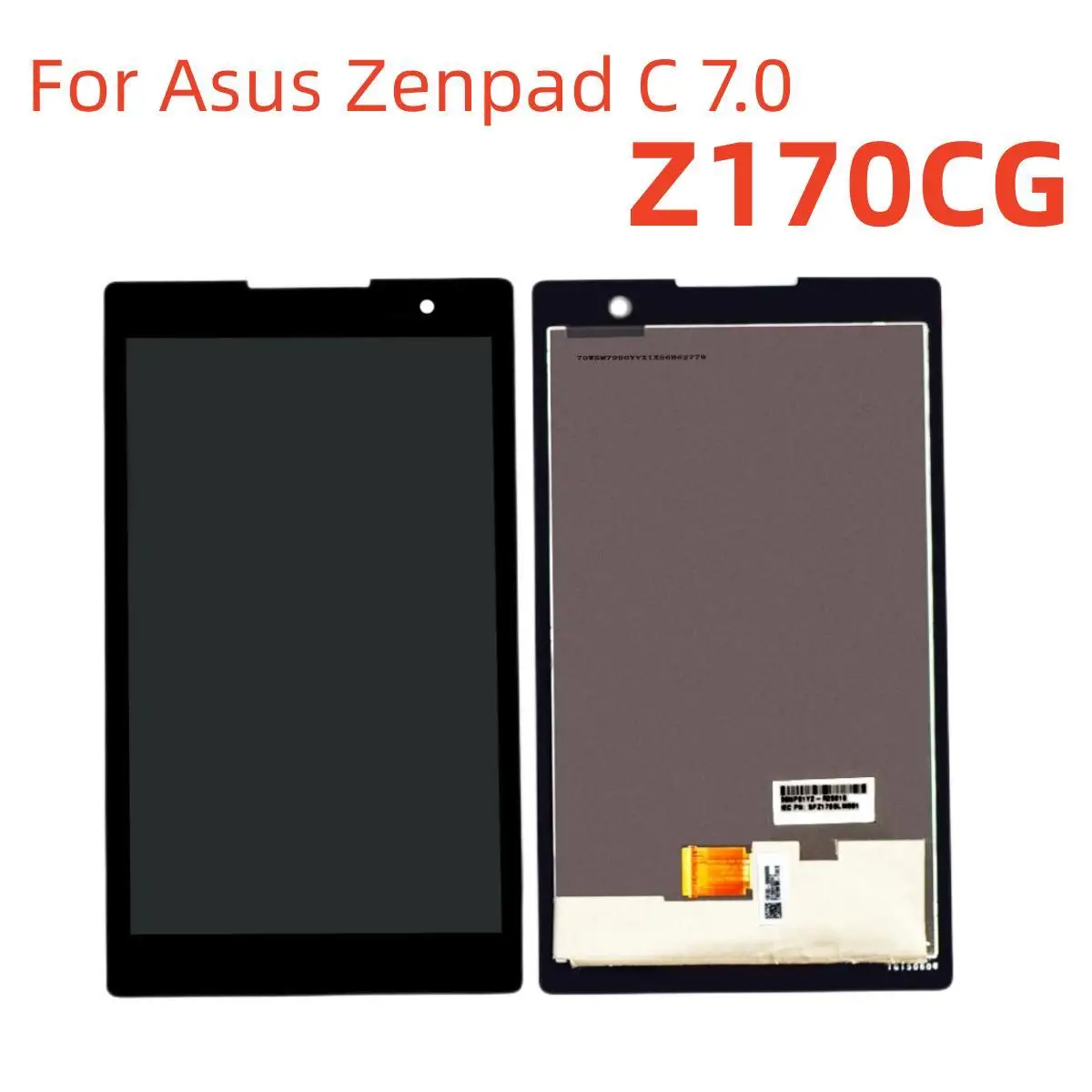 

For Asus Zenpad C 7.0 Z170CG P01Y Z170 LCD Display Touch Screen Digitizer Assembly with Frame Free Tools Include