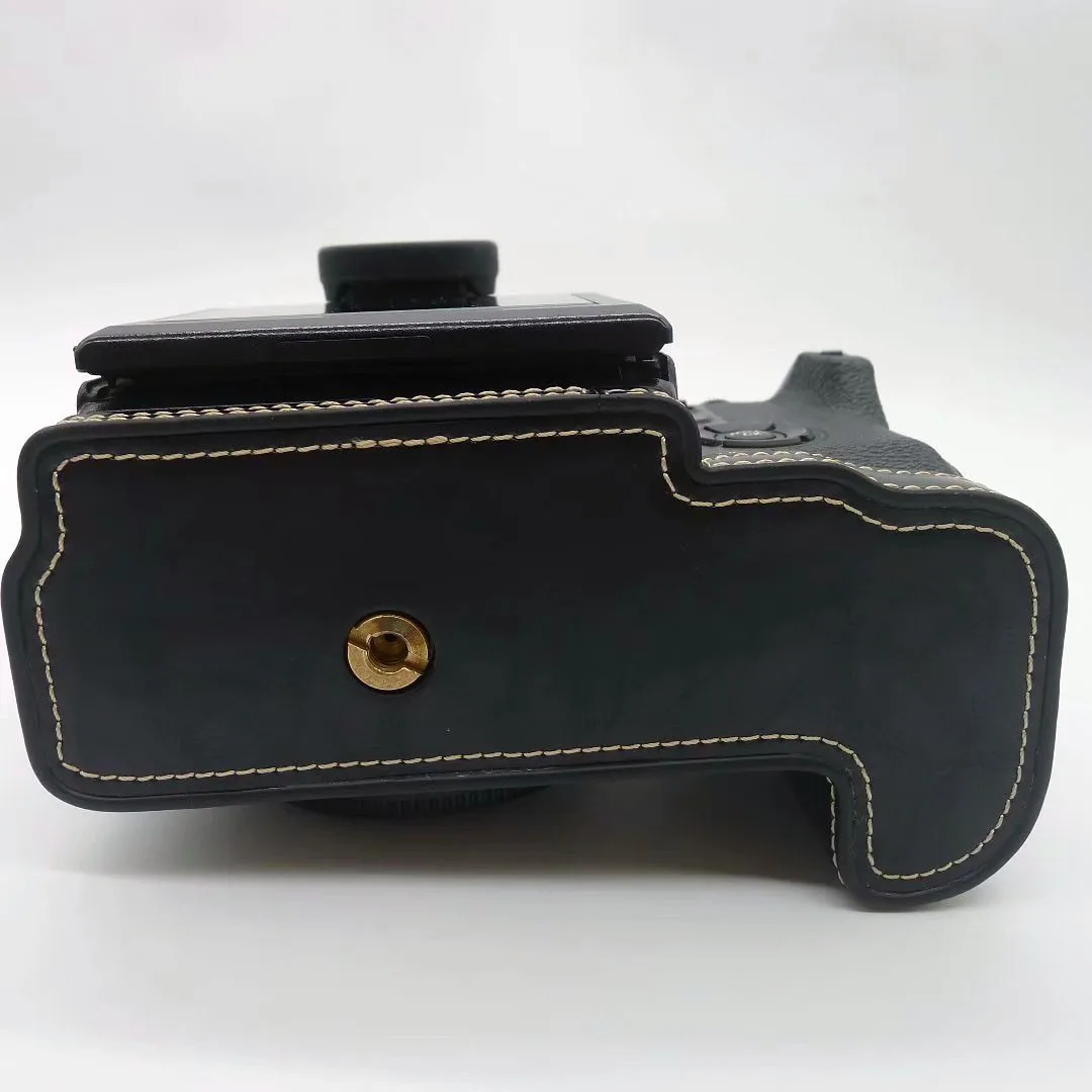 Кожаный получехол для камеры Fuji GFX 50S gfx50s, защитная ручка FUJIFILM