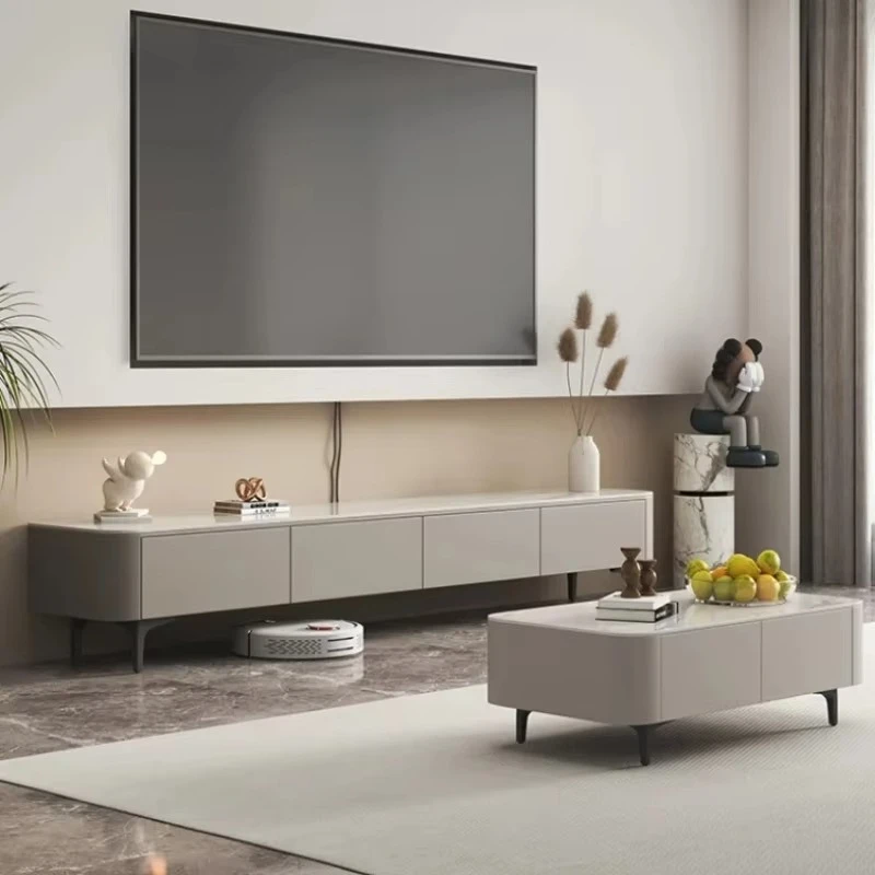 Simple Nordic Modern Tv Cabinet Unit Living Room Lstand Storage Cabinet Entertainment Center Meuble Tv Tv Stands Furniture