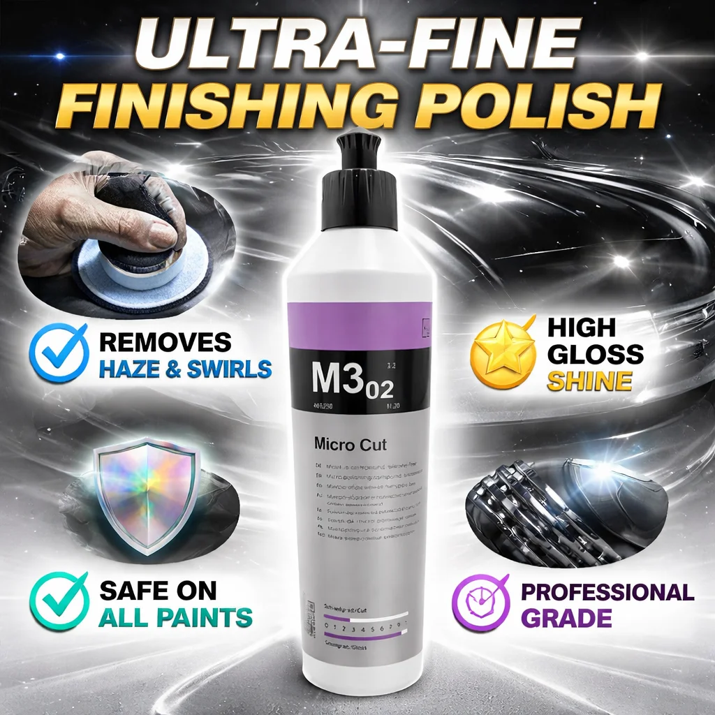 CAR  Compound Polish Combo 250ml | Heavy Fine Micro Cut | 3 Bottles