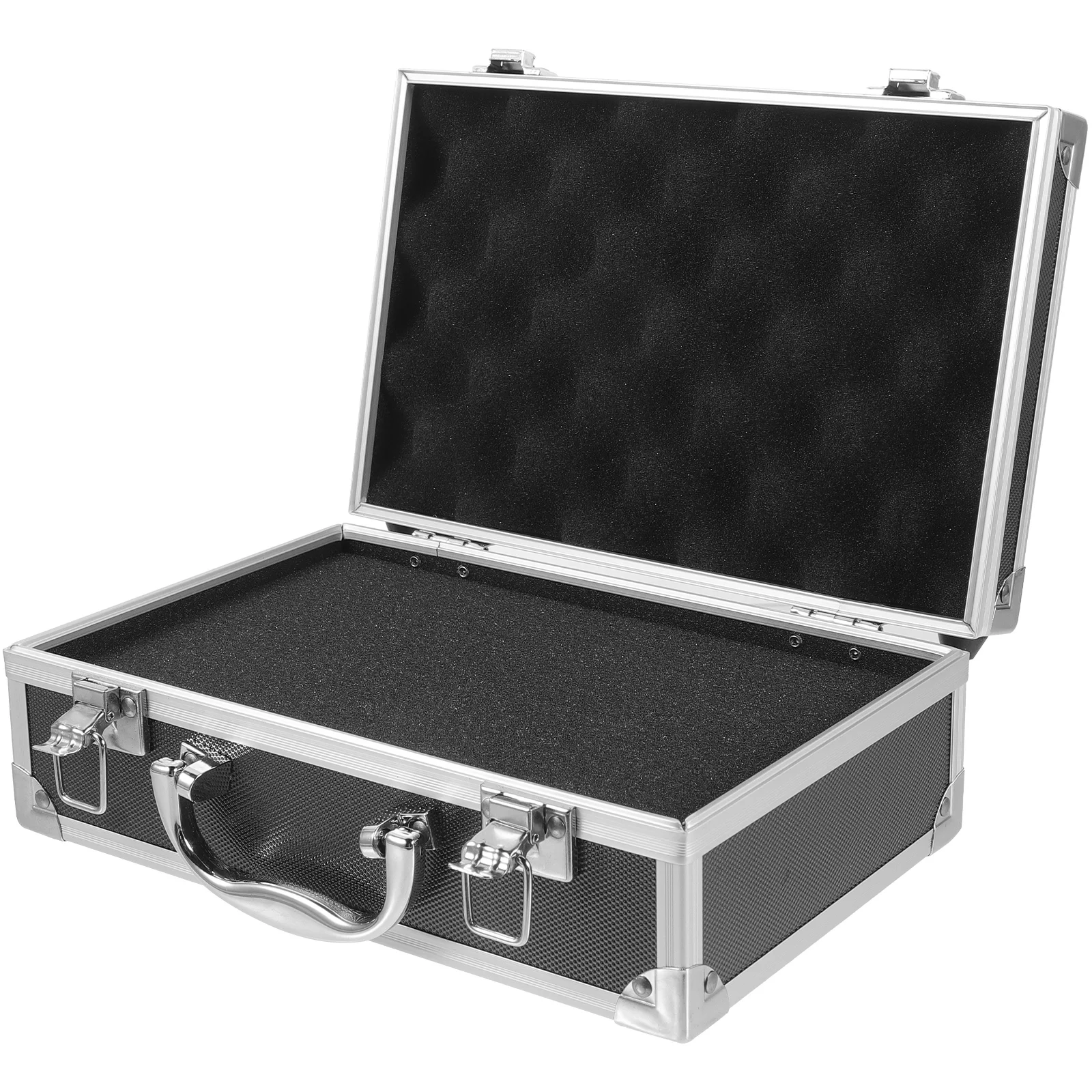 

Portable Aluminum Alloy Tool Box Tools Handle Carrying Case Containers Toolbox Organizer Suitcases Multifunctional